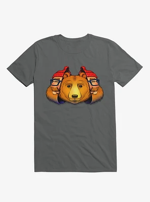 Bear Inside Charcoal Grey T-Shirt