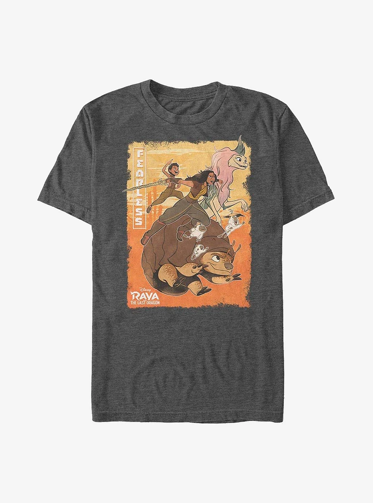 Disney Raya And The Last Dragon Character Group T-Shirt