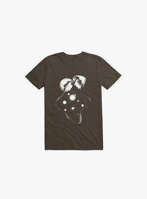 Cosmic Egg Shell Brown T-Shirt