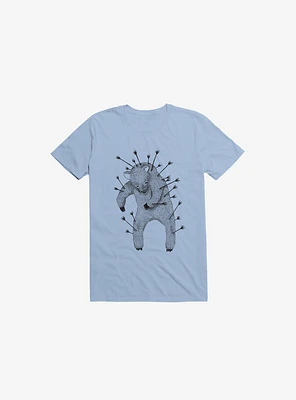Life And Love Bear Light Blue T-Shirt