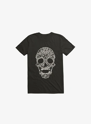 Feraenaturae Skull Black T-Shirt