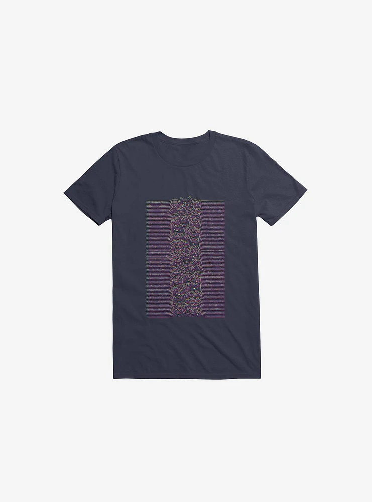 Furr Division Glitch Navy Blue T-Shirt