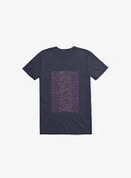 Furr Division Glitch Navy Blue T-Shirt