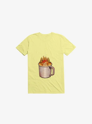 My Camp Of Tea Corn Silk Yellow T-Shirt