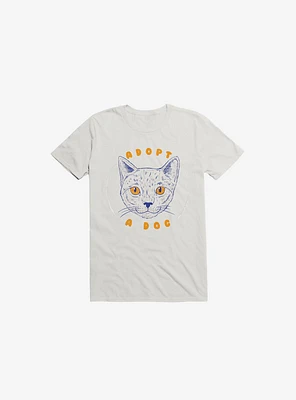 Adopt A Dog White T-Shirt