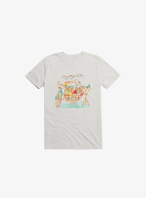 Everything I Love Travelling White T-Shirt