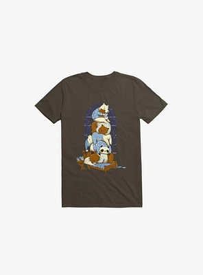 Good Night Bears Brown T-Shirt