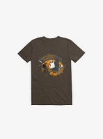 Goth Xmas Is Here Brown T-Shirt