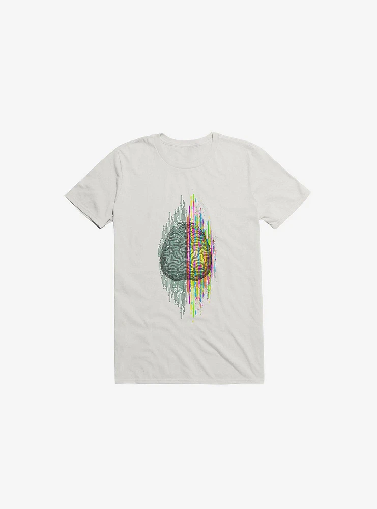 The Mind Brain Dichotomy White T-Shirt