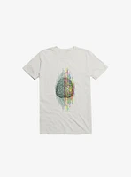 The Mind Brain Dichotomy White T-Shirt