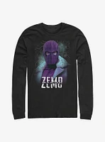 Marvel The Falcon And Winter Soldier Zemo Purple Long-Sleeve T-Shirt