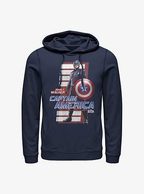 Marvel The Falcon And Winter Soldier John F. Walker Captain America Hoodie