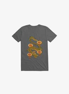 Dragon Fly Charcoal Grey T-Shirt