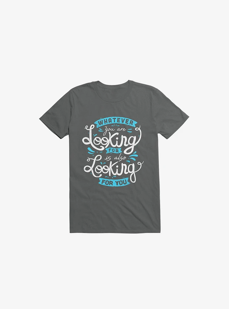 Whatever You Are Looking For Is Also Charcoal Grey T-Shirt