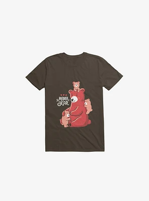 Mama Bear Brown T-Shirt