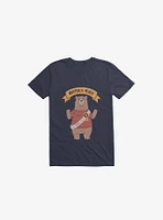 2nd Place Bear Navy Blue T-Shirt