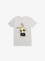 I Hate People Bunny White T-Shirt