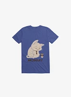 Monday Cat Royal Blue T-Shirt