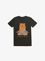 Buddha Bear Black T-Shirt