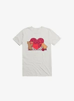 Building Our Love White T-Shirt