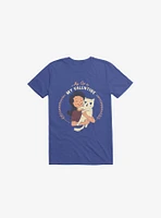 My Cat Is Valentine Royal Blue T-Shirt