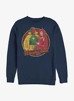 Marvel WandaVision Costume Couple Crew Sweatshirt