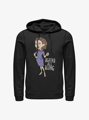 Marvel WandaVision Agatha All Along Hoodie