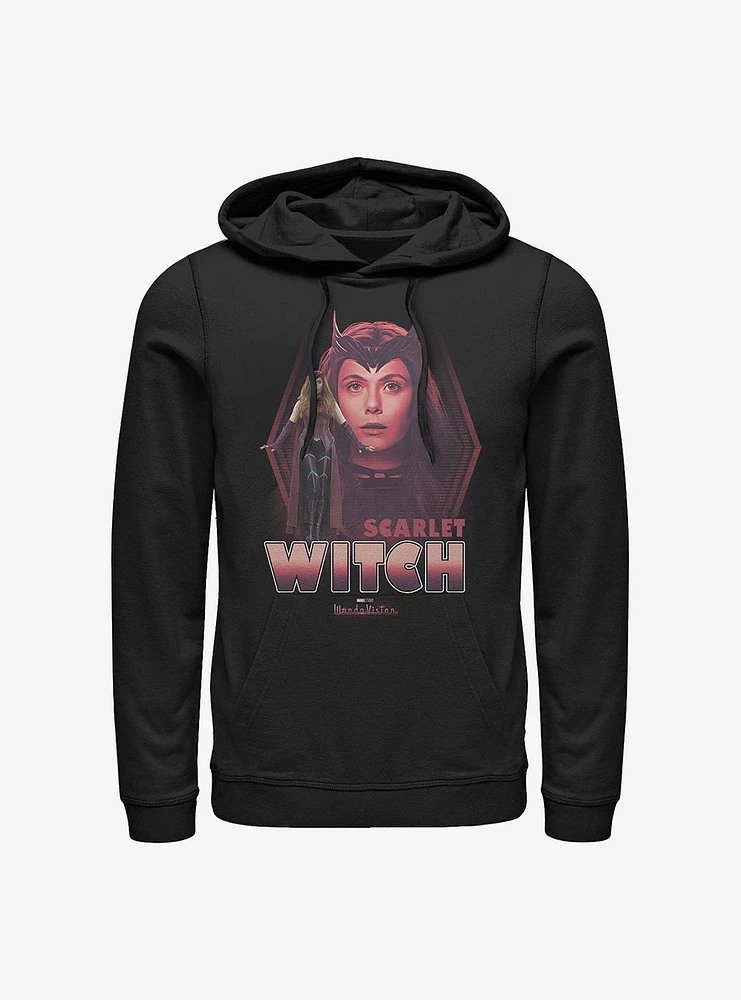 Marvel WandaVision Scarlet Witch Wanda Hoodie
