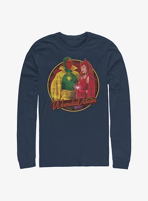 Marvel WandaVision Costume Couple Long-Sleeve T-Shirt