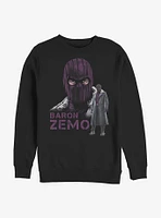 Marvel The Falcon And Winter Soldier Masked Zemo Sweatshirt