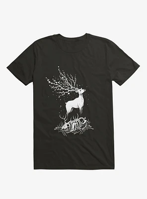 Life After Death Reborn Deer Black T-Shirt