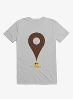 I Am Here Coffee Ice Grey T-Shirt