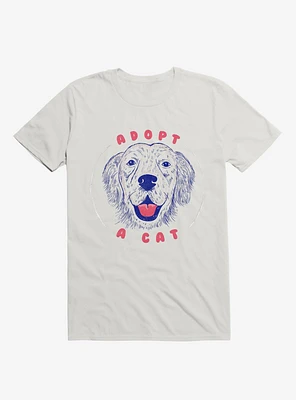 Adopt A Cat White T-Shirt