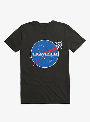 Interstellar Traveler Black T-Shirt