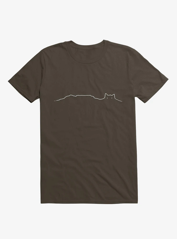 Mountain Lion's Head Cape Town Brown T-Shirt