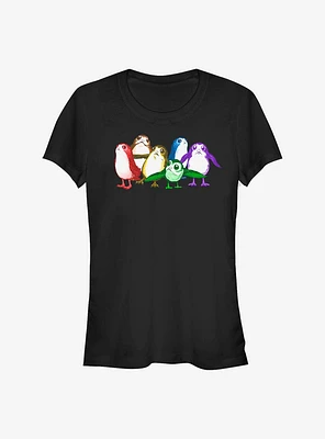 Star Wars: The Last Jedi Rainbow Porg T-Shirt