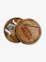 Harry Potter Quidditch Acacia Cheese Board & Tools Set
