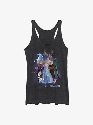 Disney Frozen 2 Group Cloud Girls Tank