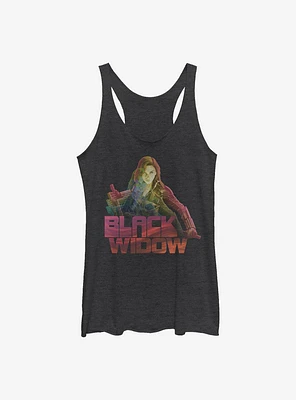 Marvel Black Widow Pose Girls Tank