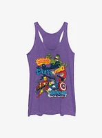 Marvel Avengers Sound Effects Retro Girls Tank
