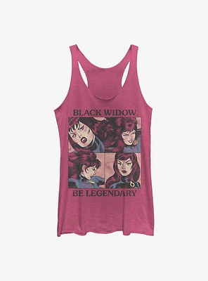 Marvel Black Widow Be Legendary Girls Tank