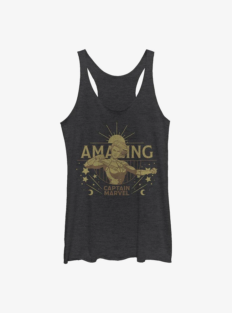 Marvel Captain Retro Comic Girls Tank