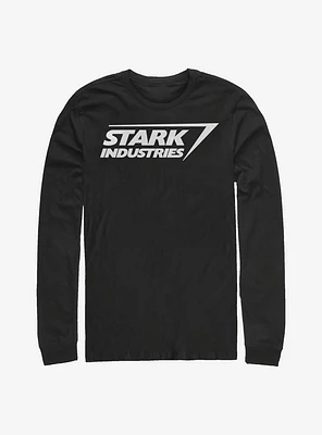 Marvel Iron Man Stark Logo Long-Sleeve T-Shirt