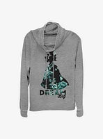 Disney Beauty And The Beast Dream Big Cowlneck Long-Sleeve Girls Top
