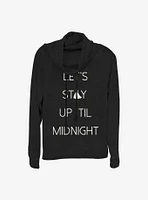 Disney Cinderella Let's Stay Up Cowlneck Long-Sleeve Girls Top