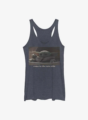 Star Wars The Mandalorian Child Cute Side Girls Tank