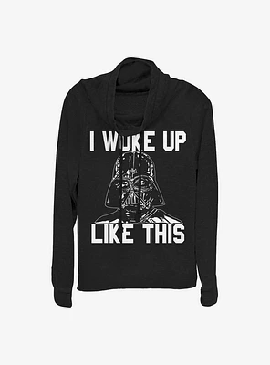 Star Wars Woke Up Cowlneck Long-Sleeve Girls Top