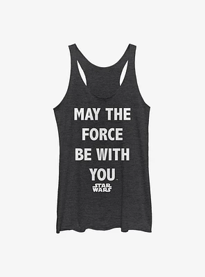 Star Wars Be With You Girls Tank