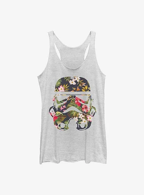Star Wars Storm Trooper Flowers Girls Tank Top