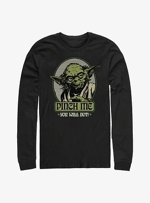 Star Wars Yoda Pinch Me Long-Sleeve T-Shirt